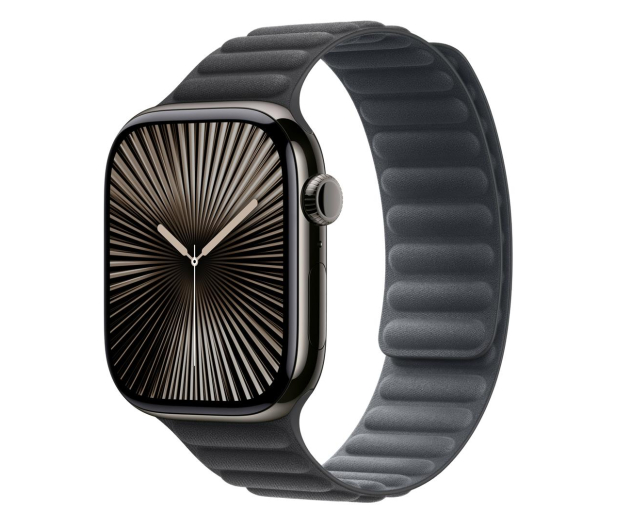 Apple Karbowany pasek FineWoven 44-49mm M/L czarny - 1282316 - zdjęcie 2